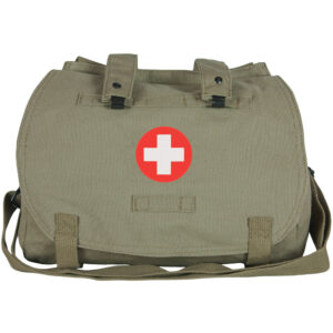 RETRO HUNGARIAN SHOULDER BAG W/ CROSS